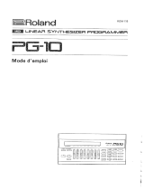 Roland PG-10 Le manuel du propriétaire