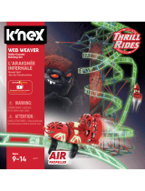 K'Nex WEB WEAVERRoller Coaster Manuel utilisateur