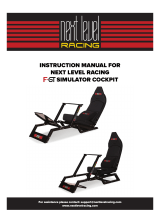 Next Level f-gt simulator cockpit Manuel utilisateur