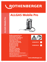 Rothenberger Portable gas-welding device ALLGAS 2000 PS Manuel utilisateur