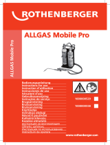 Rothenberger ALLGAS Mobile Pro Manuel utilisateur