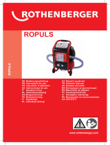 Rothenberger Flushing compressor ROPULS Manuel utilisateur