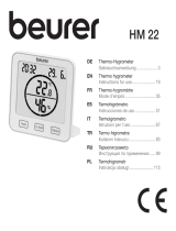 Beurer HM 22 Thermo Hygrometer Le manuel du propriétaire