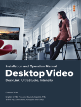 Blackmagic Desktop Video  Manuel utilisateur