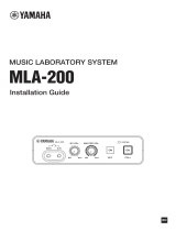 Yamaha MLA-200 Guide d'installation