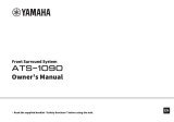 Yamaha ATS-1090 Le manuel du propriétaire