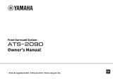 Yamaha ATS-2090 Le manuel du propriétaire