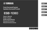 Yamaha ESB-1080 Le manuel du propriétaire