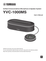 Yamaha YVC-1000MS Manuel utilisateur