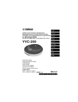 Yamaha YVC-200 Guide de démarrage rapide