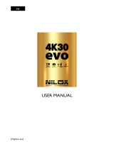 Nilox EVO 4K30 Manuel utilisateur
