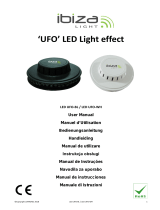 Ibiza Light ""UFO"" LED LICHTEFFEKT (LED UFO-WH) Le manuel du propriétaire