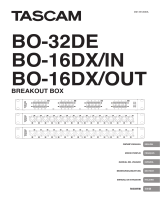 Tascam BO-16DX/OUT Le manuel du propriétaire