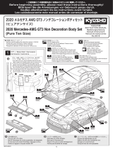 Kyosho No.392182020 Mercedes-AMG GT3 Body Set Manuel utilisateur