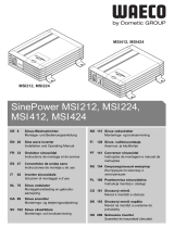 Dometic Waeco MSI212, MSI224, MSI412, MSI424 Mode d'emploi