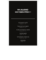 M-Audio Oxygen Pro 61 Mode d'emploi