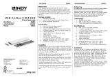 Lindy USB 3.1 Gen 2 M.2 SSD Enclosure Manuel utilisateur