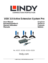 Lindy 10m USB 3.0 Active Extension Pro Hub Manuel utilisateur