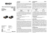 Lindy 70m Cat.6 DVI-D Single Link Extender Manuel utilisateur