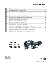 Festool PSC 420 HPC 4,0 EBI-Set Mode d'emploi