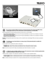 Teleco LED Parabola Flatsat BT Manuel utilisateur