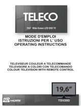 Teleco Televisore TSV20D Manuel utilisateur
