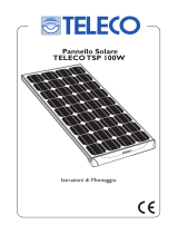 Teleco TSP 100W pannello solare Manuel utilisateur