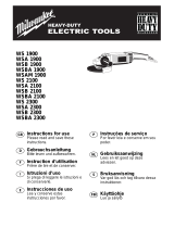Milwaukee WS 2300 Instructions For Use Manual