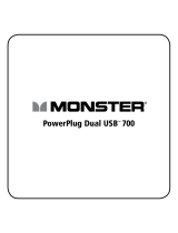Monster Mobile PowerPlug Dual USB 700 Manuel utilisateur