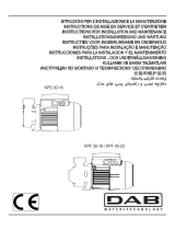 DAB KPS-KPF Mode d'emploi