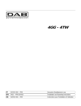 DAB 4GG-4GX Mode d'emploi