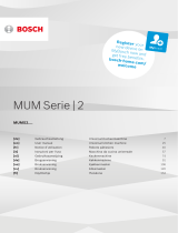Bosch MUMS2EW40/01 Le manuel du propriétaire