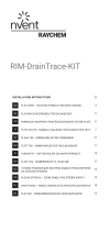 Raychem RIM DrainTrace -paketti Guide d'installation