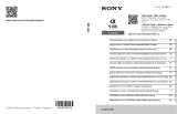 Sony Alpha A5100 Kit 16-50 Black Manuel utilisateur