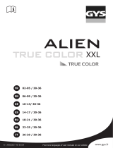 GYS LCD ALIEN TRUE COLOR XXL Le manuel du propriétaire