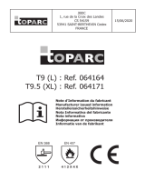 Toparc REINFORCED WELDING GLOVES MADE OF COWHIDE (T9) Le manuel du propriétaire