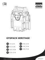 GYS GYSPACK HERITAGE - 6/12V Le manuel du propriétaire