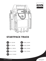 GYS STARTPACK TRUCK Le manuel du propriétaire