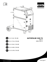 GYS AUTOPULSE 320-T3 Le manuel du propriétaire