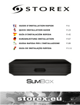 Storex SlimBox Guide de démarrage rapide