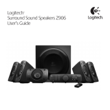 Logitech Z906 Manuel utilisateur