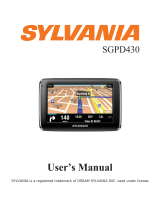 Sylvania SGPD 430 Manuel utilisateur