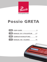 Possio GRETA GSM Fax & Printer Mode d'emploi