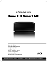 Dune HD Smart ME Manuel utilisateur