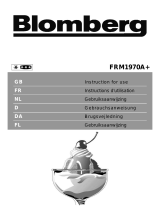 Blomberg FRM 1970 A+ Manuel utilisateur