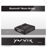 Yarvik YBT100 BLUETOOTH MUSIC BRIDGE Le manuel du propriétaire