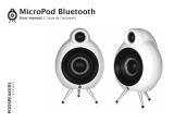 Podspeakers MicroPod Bluetooth Manuel utilisateur