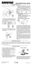 Shure M97-xE Manuel utilisateur