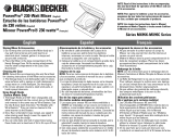 Black & Decker PowerPro MX95K Series Manuel utilisateur