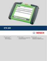 Bosch KTS 340 Manuel utilisateur